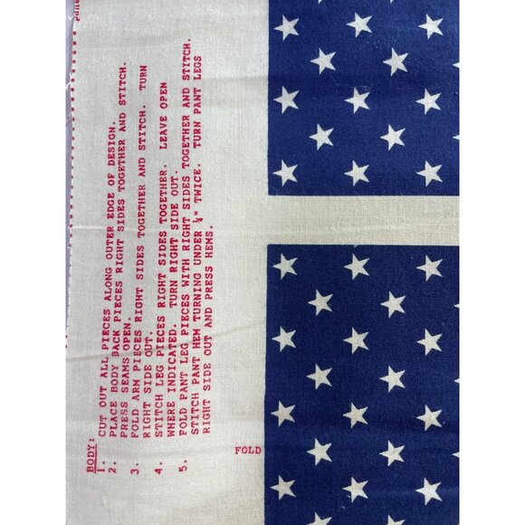 Fabric Traditions Liberty Humpty Dumpty Vintage 1990 Cloth Doll Craft Pattern - Picture 4 of 7